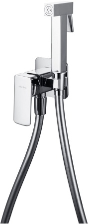 Смеситель с гигиеническим душем Allen Brau Infinity 5.21005-00 (с внутренней частью) хром