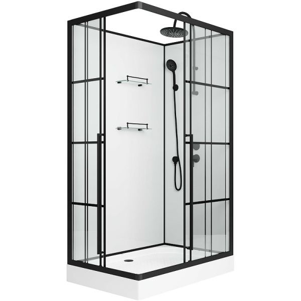 Душ.каб. Niagara Standart ST120/80/15QR/KL/BKT (1200х800х2250) 3 места