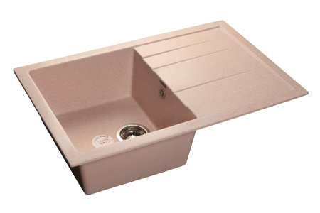 Кухонная мойка GranFest QUADRO Q-780L светло-розовый