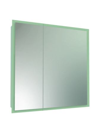 Зеркальный шкаф в ванную 80х80см с регулируемой подсветкой LED 6000K 220V Reflexion Cube RF2213CB