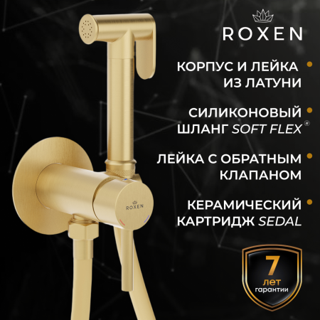 Гигиенический душ с лейкой RoxenBath Santi 50094000-GB