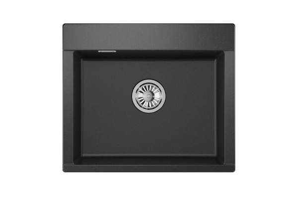 Мойка для кухни Granula Estetica 5804 черный, 58х50 см, прямоугольная