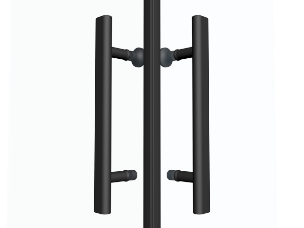 Душевая кабина Timo Premium ILMA Black  902 R 120x80x222