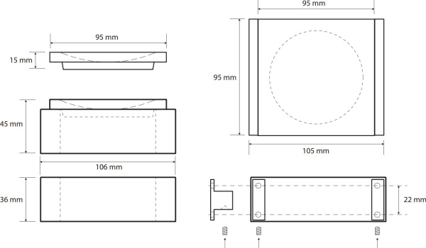 Мыльница для ванной Bemeta Gamma 145408312