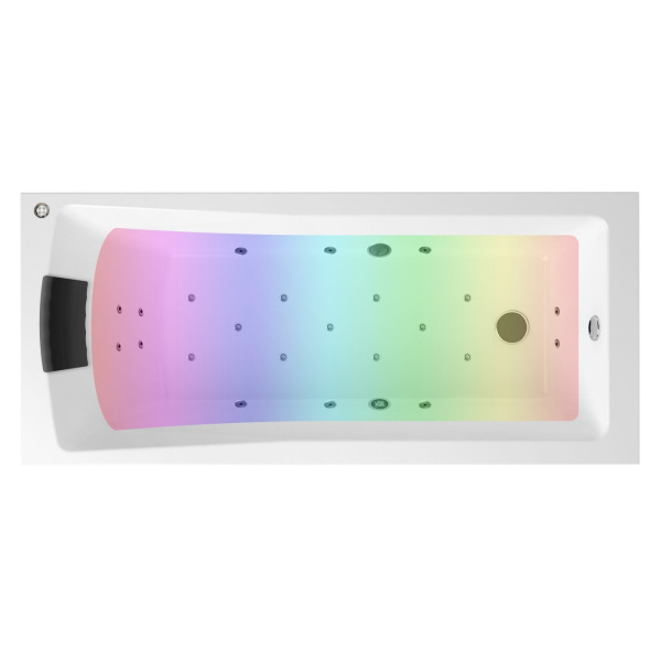 Гидро-аэромассажный комплект с хромотерапией 6 в 1 Lavinia Boho One 36207HAC