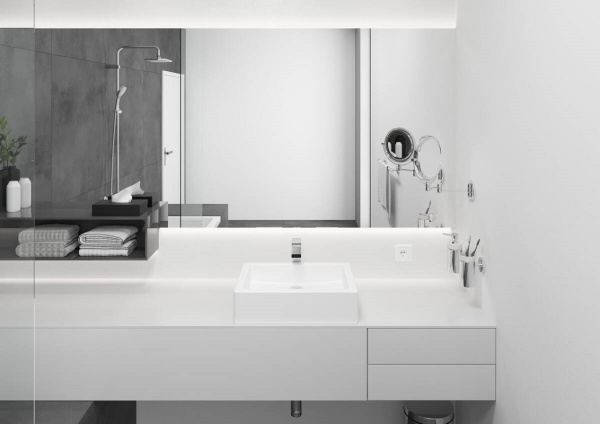 Hansgrohe Vernis Shape Смеситель для раковины однорычажный 190 со сливным гарнитуром хром 71562000