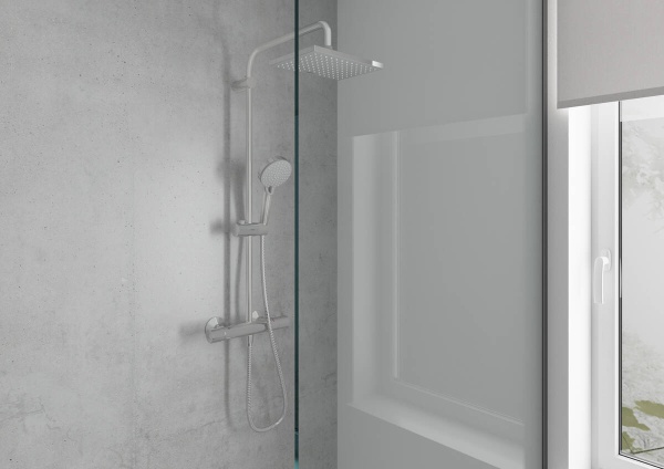 Hansgrohe Vernis Shape Showerpipe 230 1jet с термостатом хром 26286000
