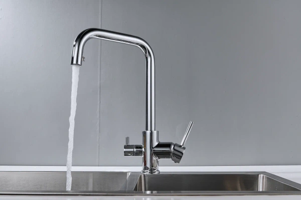 Смеситель для кухни с подключением фильтра Shevanik S228, хром