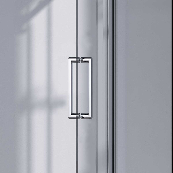 Душевая дверь Комо-Н (Como-N) VDS-4CN130CL, 1300, хром, стекло прозрачное