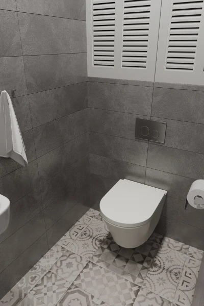 Комплект для подвесного унитаза 5 в 1 Lavinia Boho Relfix 77010035