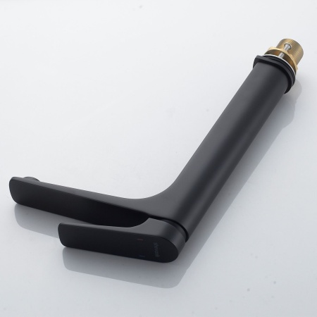 Смеситель для раковины высокий Shevanik S4211H, черный