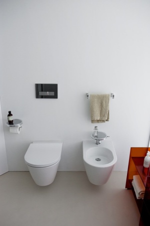 Биде Kartell by laufen 37х54,5 см, с покрытием lcc, подвесное, без крышки 8.3033.1.400.302.1