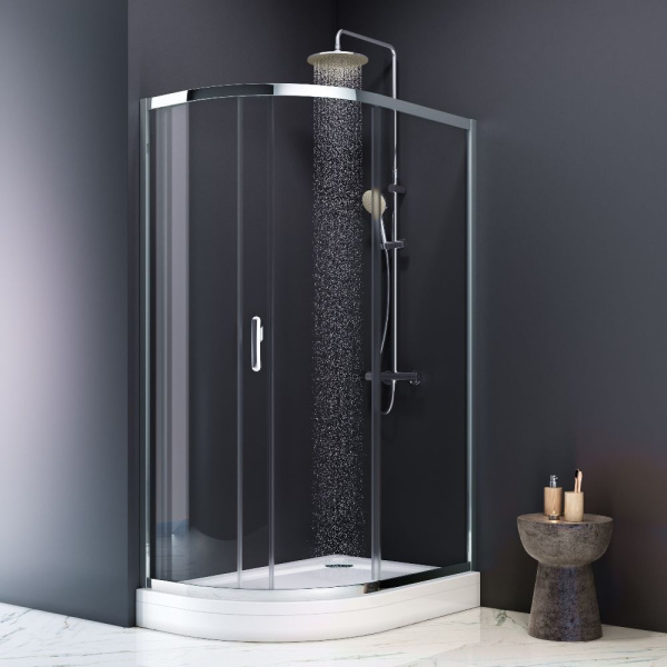 W83T-302R120W Like 120  Душевой поддон AM.PM правосторонний, 120x80, белый акрил