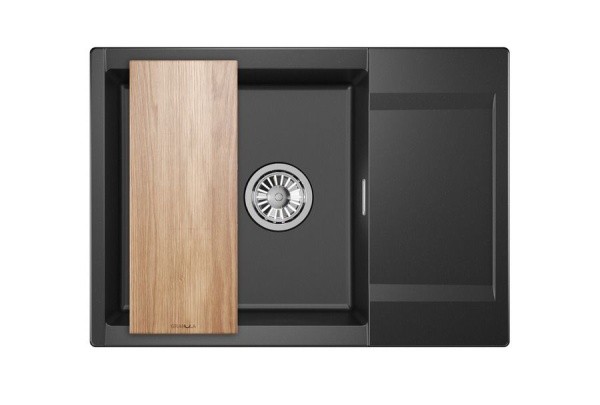 Мойка для кухни Granula Estetica 7003 шварц, 70х50 см, прямоугольная