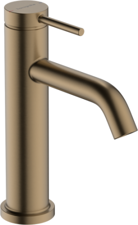 Смеситель для раковины Hansgrohe Tecturis S CoolStart EcoSmart 73310140 шлифованная бронза 73310140