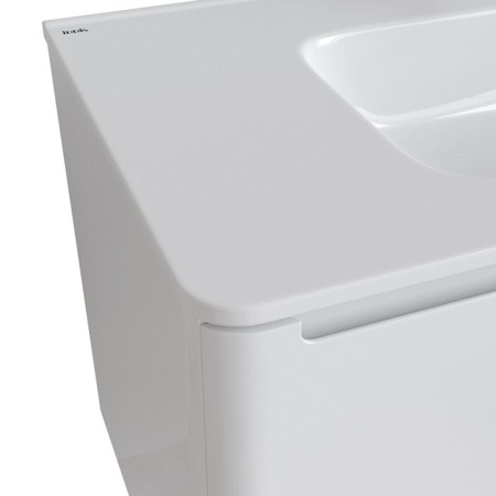 Тумба с раковиной IDDIS Edifice 100 подвесная белая EDI10W1i95K