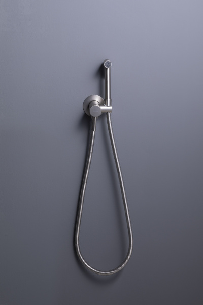 Смеситель с гигиеническим душем Allen Brau Priority 5.31A29-BN никель браш (с внутренней частью)