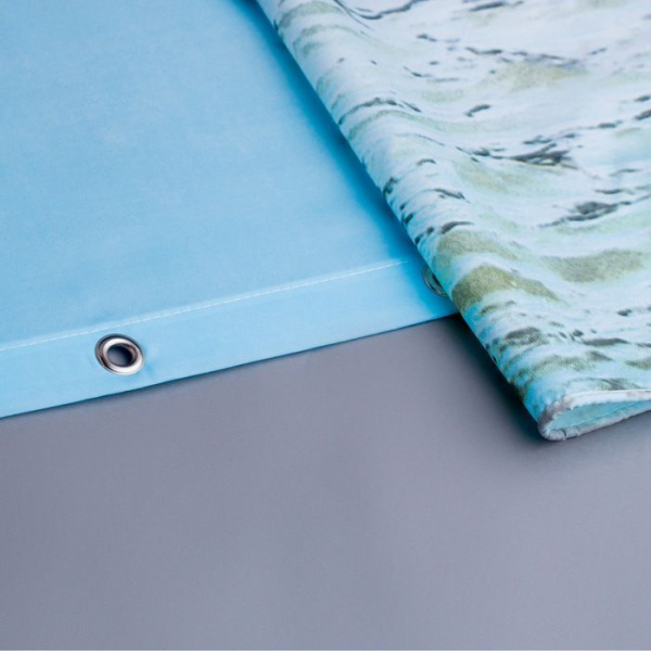 Штора для ванной комнаты IDDIS Venice moments 180х200 см полиэстер 540P18Ri11