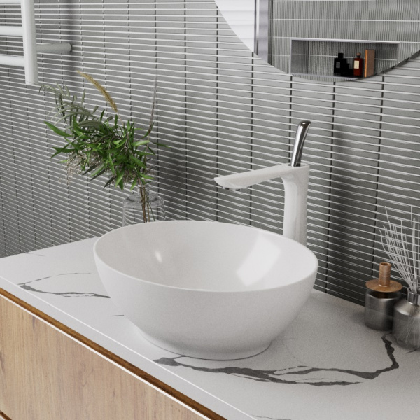 Раковина чаша D&K Matrix DT1390716, белый