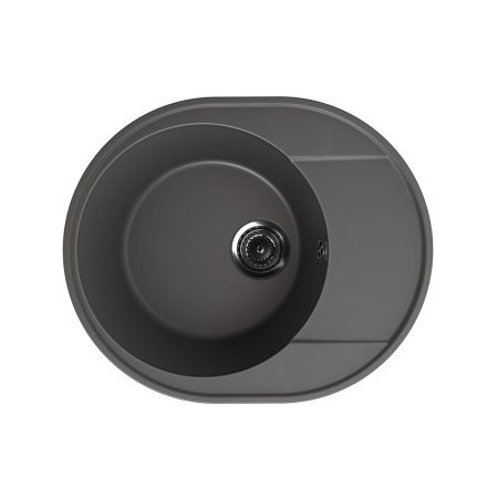 Кухонная мойка Ulgran Quartz Nora 585-09, мокрый асфальт