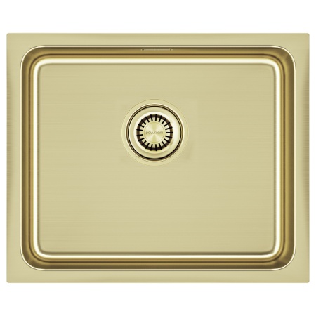 Мойка нерж. сталь VISTA 54, PM305444-LG, светлое золото, 540х440мм, Paulmark