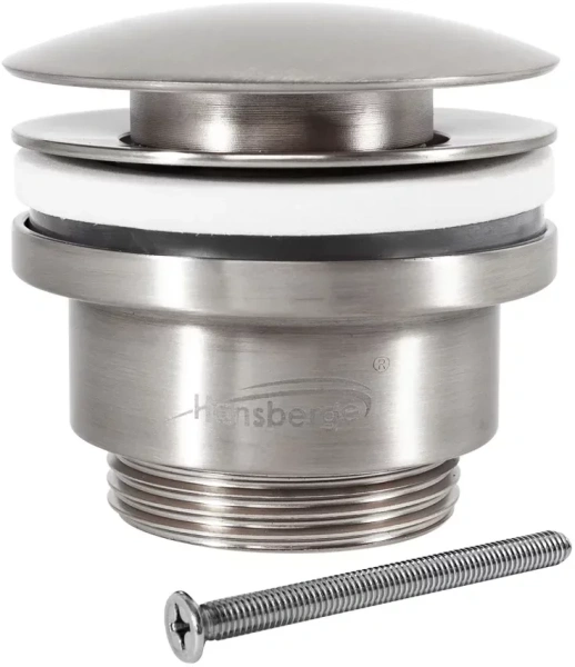Донный клапан для раковины Hansberge H107 Никель