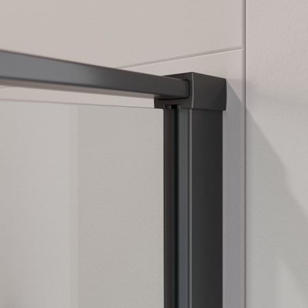Душевая дверь Cezares LINER-B-12-90-C-NERO-R