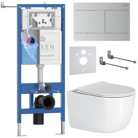 Комплект 6 в 1 RoxenBath StounFix Dual Fresh 868574 (состоит из: 710200, Velar 420300S, 530160-01)