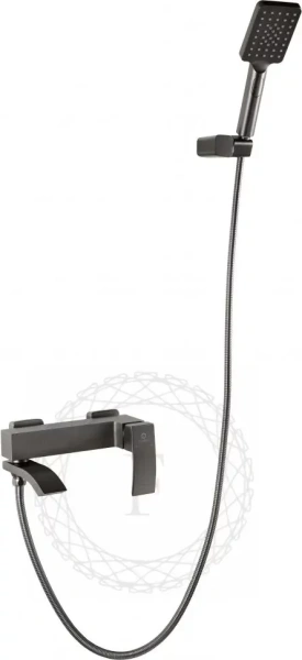 Смеситель для ванны с душем FILARETE Waterfall FL2110 (Графит)