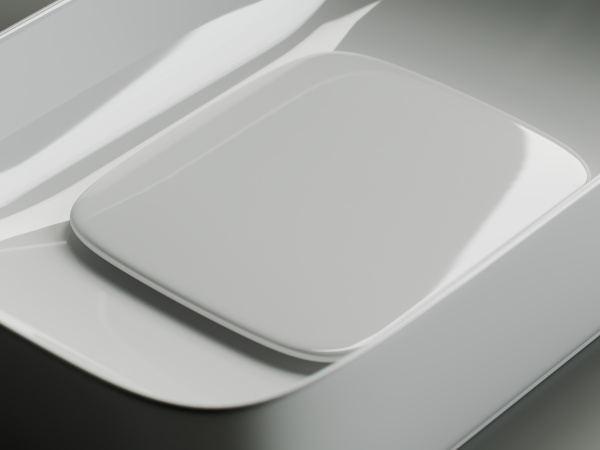 Умывальник Ceramicanova овальный встраиваемый сверху в столешницу Element 600x400x195мм