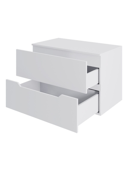 Orange Line Li-80TuwMDF Тумба подвесная 80 столешница МДФ, матовый белый