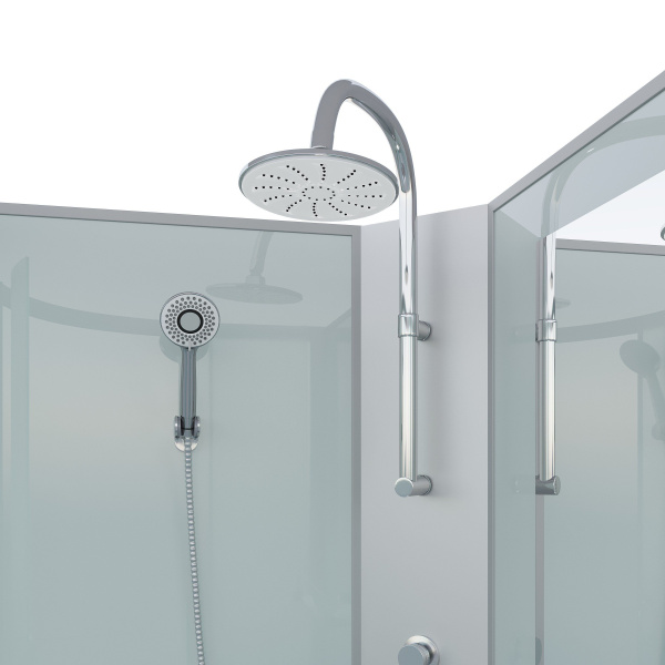 Душевая кабина Niagara Classic NG-2308-14BKTG 90х90х210-240, высокий поддон 40 см, стекло матовое Душевая кабина Niagara Classic NG-2308-14BKTG 90х90х210-240, высокий поддон 40 см, стекло матовое