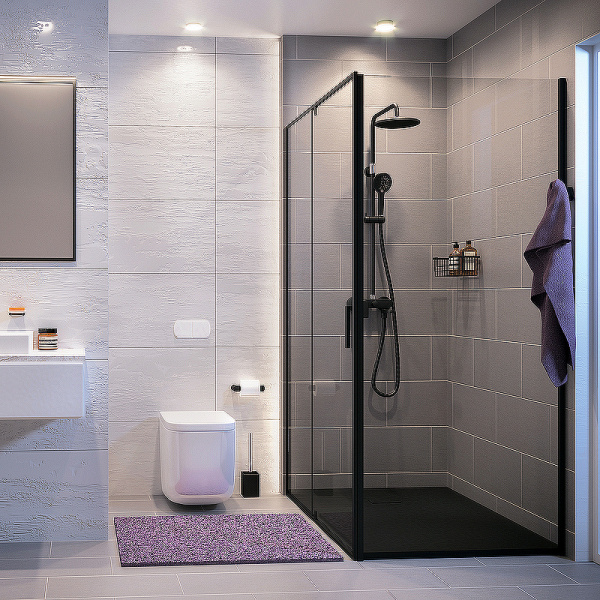 Душевая стенка WasserKRAFT Elbe 74P06-RP80 / Dill 61S06-RP80 80 74P06-RP80 / Dill 61S06-RP80