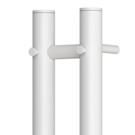 Полотенцесушитель электрический Point Деметра PN12812W П3 80x1200, диммер справа, белый