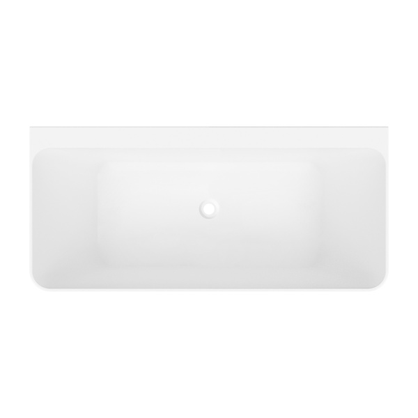 Акриловая ванна в наборе 3 в 1: пристенная ванна, ножки, экран Wellsee Bromance 231601000