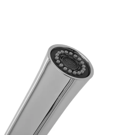 Смеситель для кухни Accoona А4890GG-1 гибкий излив с держателем, белый