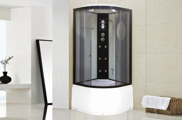 Душевая кабина Niagara Ultra NG-1909-01 100х100х220, высокий поддон 48 см, стекло тонированное