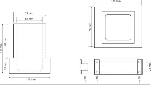 Стакан Bemeta Gamma 145411012