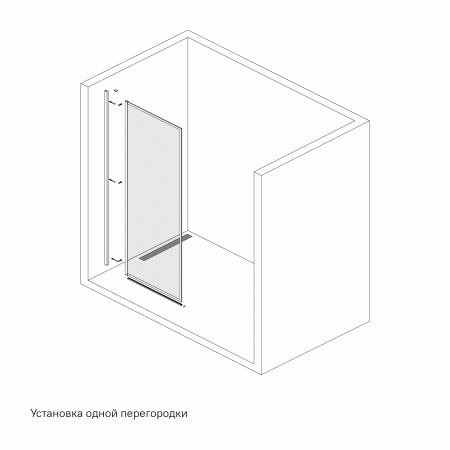 Душевая перегородка IDDIS 120x195 SLI8WS2i23