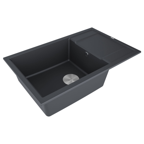 Мойка FLUGEN 60, IT-GRANIT, PM317850-AN, антрацит, 780х500 мм, Paulmark