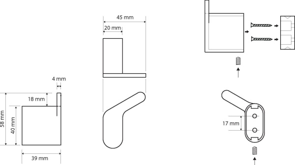 Крючок Bemeta Organic 157106191