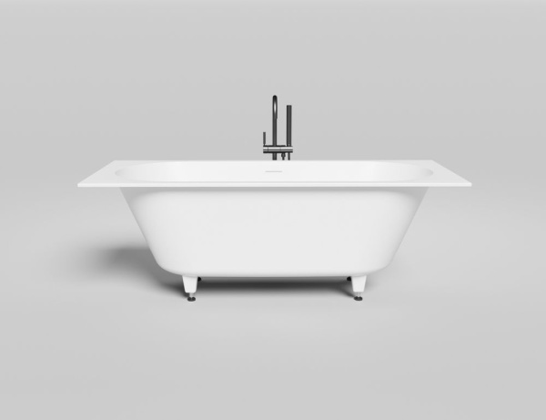 Ванна встраиваемая Salini ORNELLA AXIS KIT 170x70 покраска по RAL полностью, S-Stone, матовый 104723MF