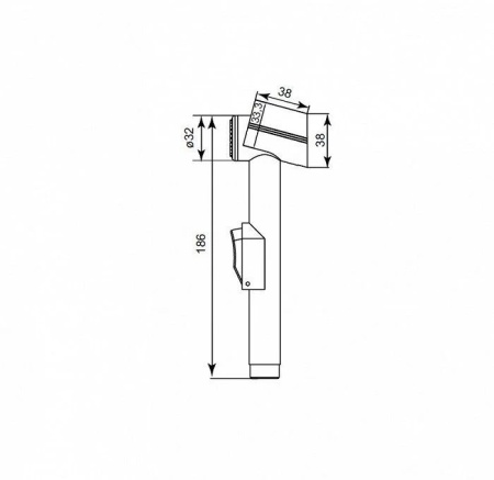 Душевой комплект гигиенический IDDIS 010 0101F15I20