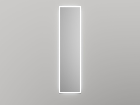 Зеркало для ванной ARMONIA овальное  с двойной LED подсветкой 450*900*25 mm