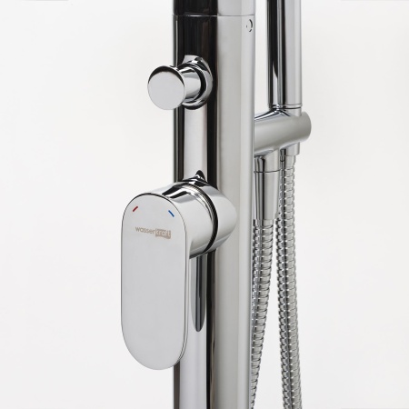 Смеситель напольный для ванны WasserKRAFT Dinkel 5821