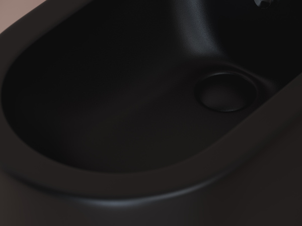 Напольное биде Ceramicanova Metropol, черный матовый, CN4005MB