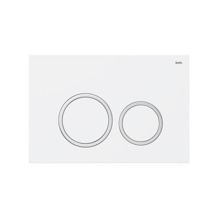 Клавиша смыва Iddis Unifix, белая UNI03WCi77