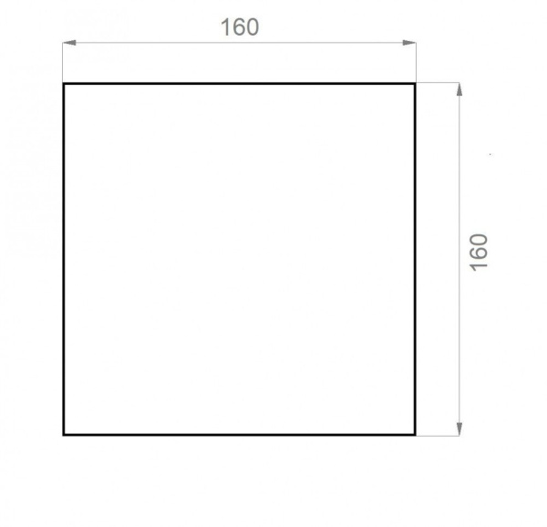 Вентилятор BETTOSERB с обратным клапаном, черный пластик, 110150BP