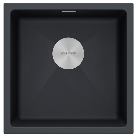 Мойка LUMI 45UNI, IT-GRANIT, LU45-AN, антрацит, 455х460, Paulmark