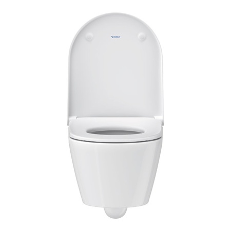 Duravit D-Neo Унитаз подвесной 48х37см, безободковый, сиденье микролифт, цвет: белый 45880900A1 (2588090000+0021690000)
